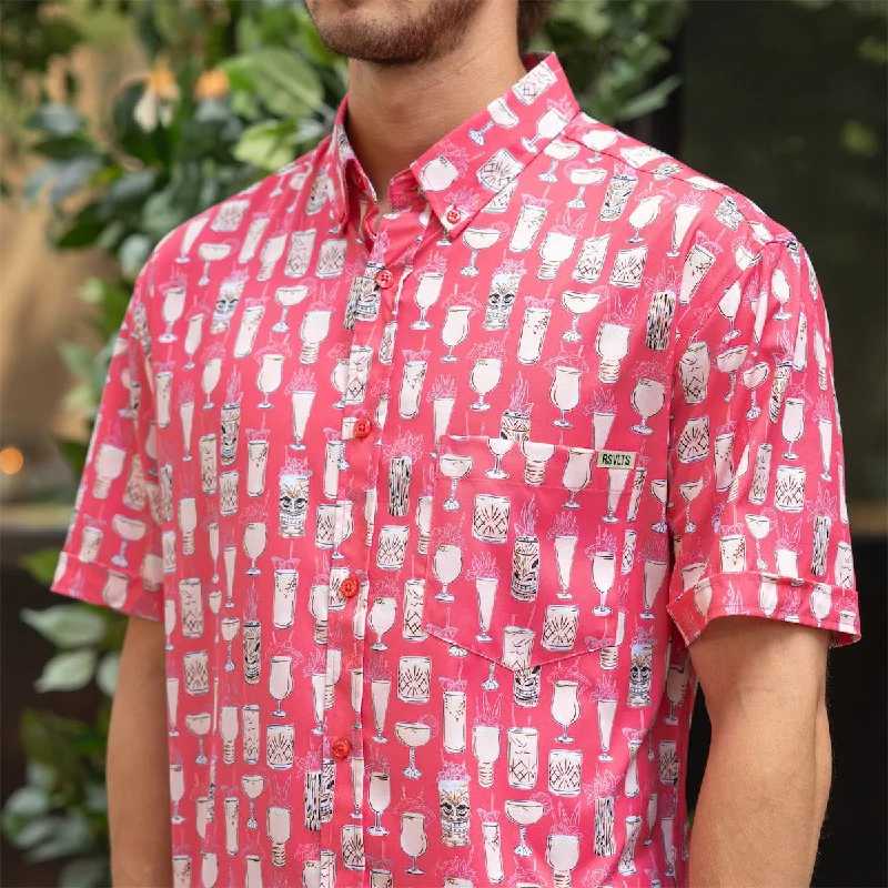 men's bright colored shirts-Good Libations – KUNUFLEX Short Sleeve Shirt