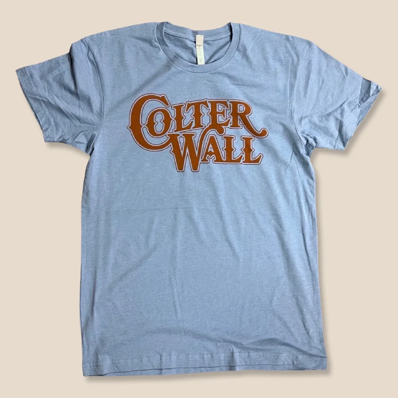 men's shirts for wedding guests-Colter Wall Blue Rancher T-Shirt