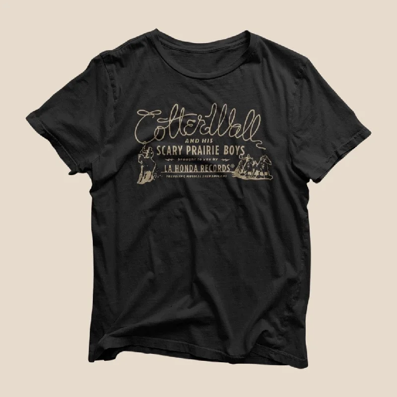 men's casual shirts for spring-Colter Wall & His Scary Prairie Boys T-Shirt