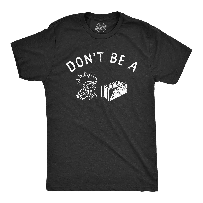 men's shirts with unique designs-Dont Be A Cock Block Men's T Shirt