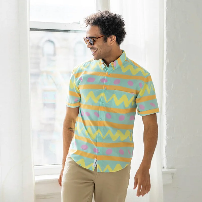 men's multi-tone shirts-Egg – KUNUFLEX Short Sleeve Shirt