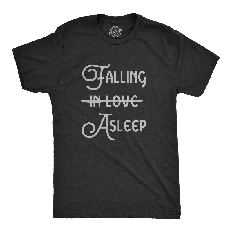 men's shirts for summer-Falling Asleep Men's T Shirt