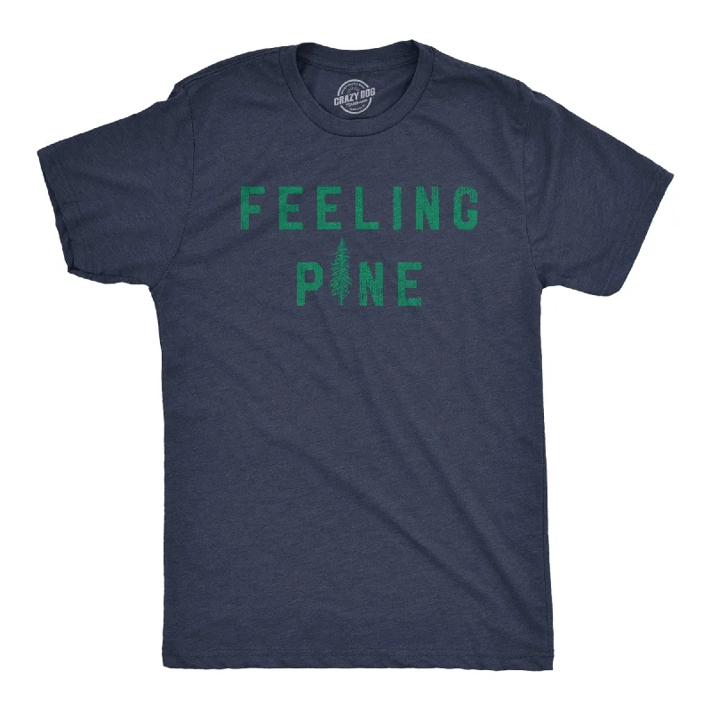 men's shirts for winter-Feeling Pine Men's T Shirt