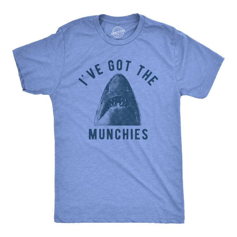 men's long sleeve button-up shirts-Ive Got The Munchies Men's T Shirt