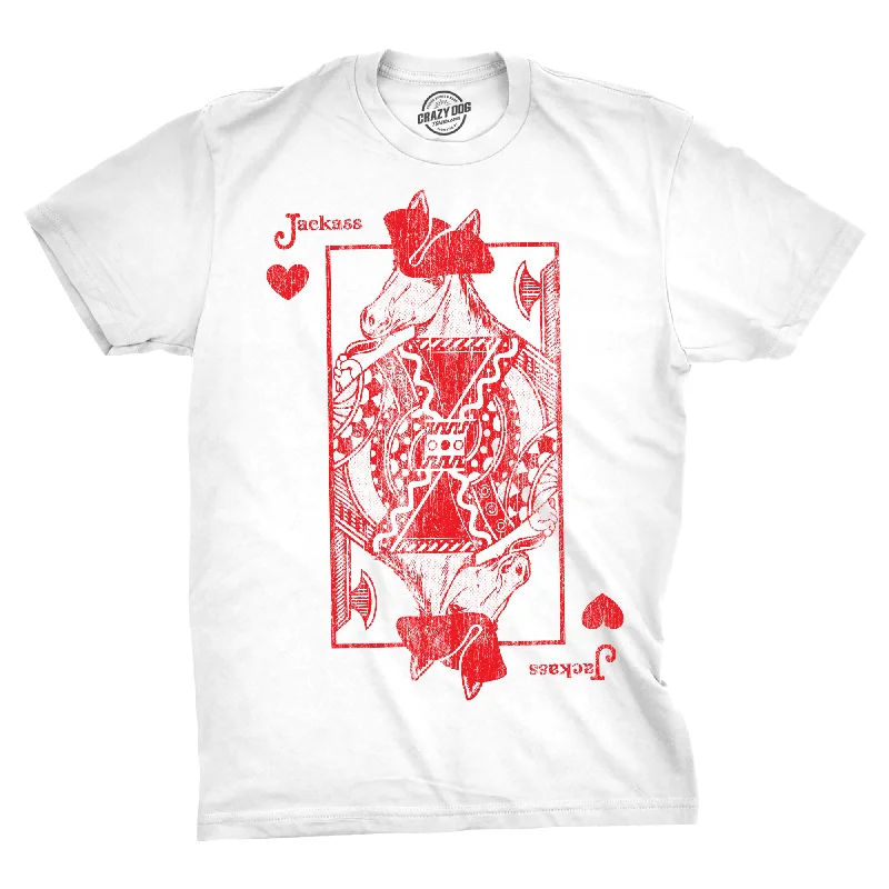 men's t-shirt style shirts-Jackass Of Hearts Men's T Shirt