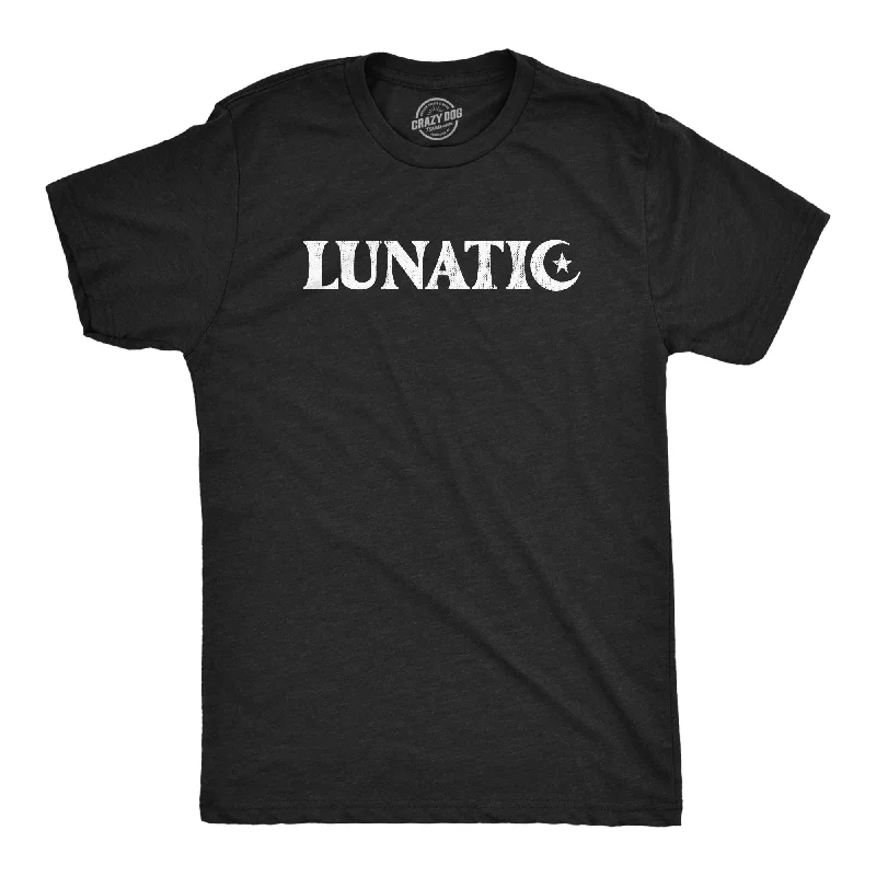 men's classic fit shirts-Lunatic Men's T Shirt