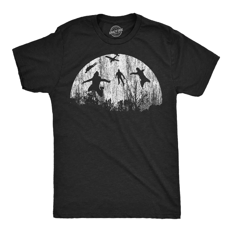 men's shirts for business wear-Moon Skydivers Men's T Shirt