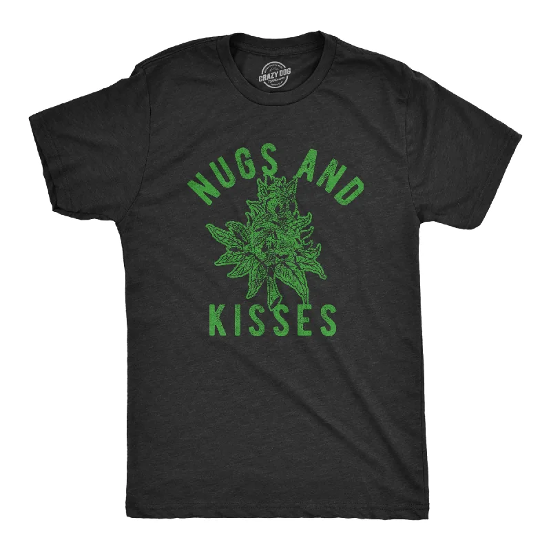 men's preppy style shirts-Nugs And Kisses Men's T Shirt