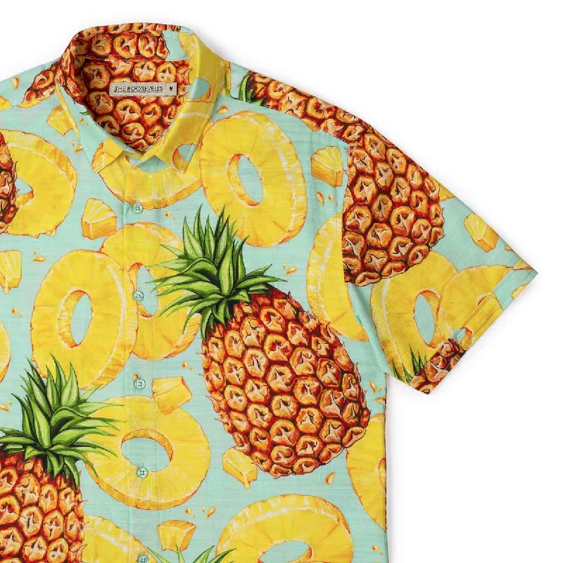 men's shirts for golf-Pineapple Express – Bamboo Short Sleeve Shirt