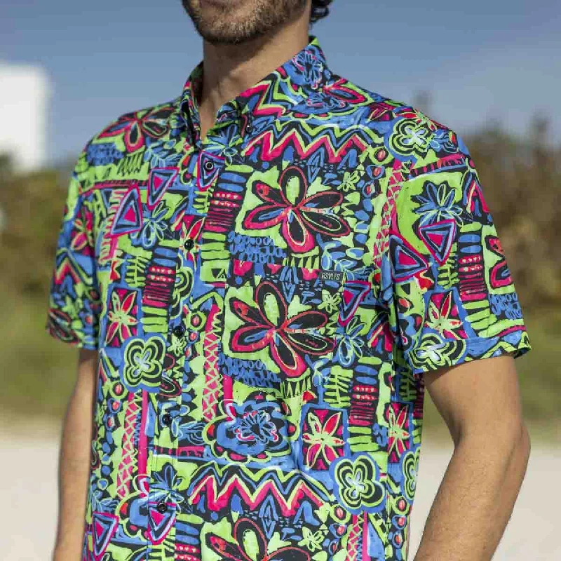 men's shirts for wedding-Reef Riot – KUNUFLEX Short Sleeve Shirt