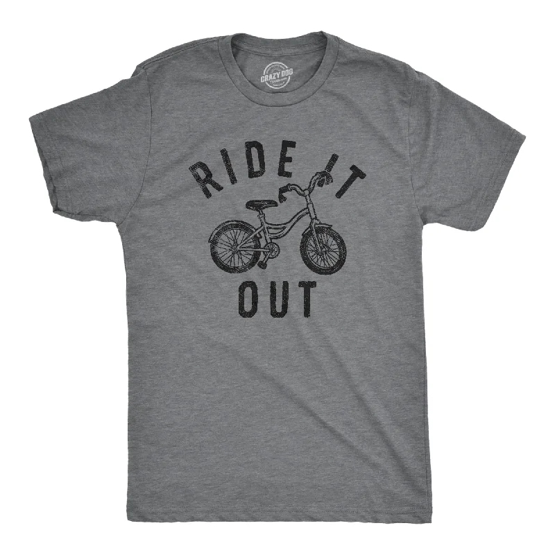 men's printed shirts-Ride It Out Men's T Shirt