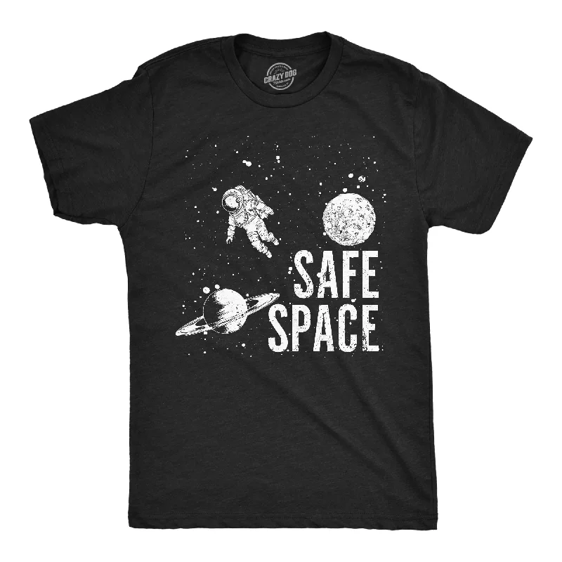 men's tall size shirts-Safe Space Men's T Shirt