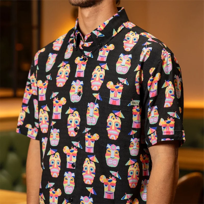 men's shirts for layering-Tipsy Tiki – KUNUFLEX Short Sleeve Shirt