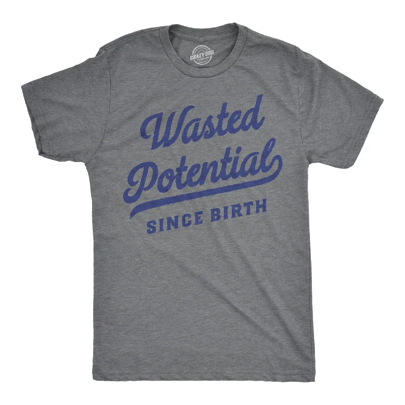 men's shirts for business-Wasted Potential Men's T Shirt