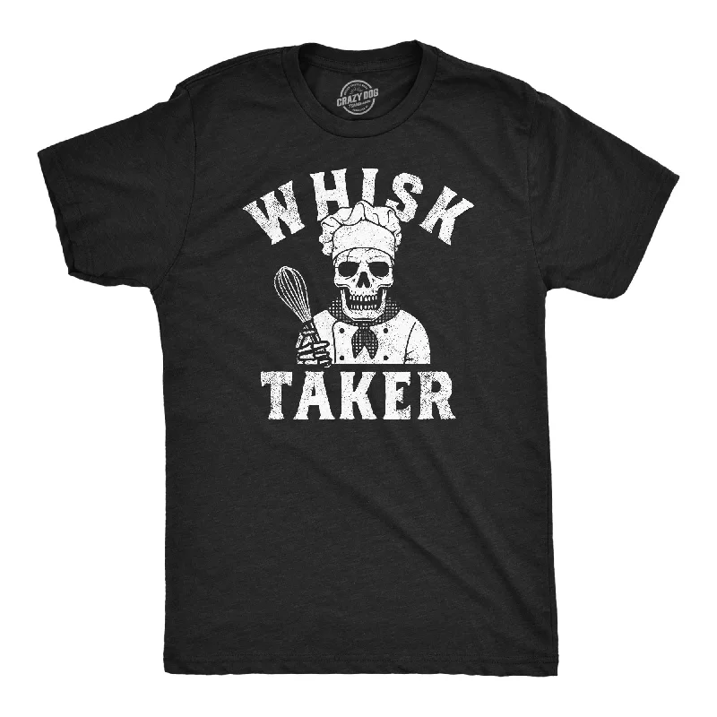 men's shirts with vintage style-Whisk Taker Men's T Shirt